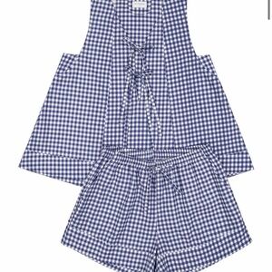 Piyama gingham set